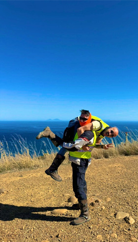 Davide Di Maria e Ivano Maira Tour Leader di Moto Escursioni. Tour in moto in Sicilia