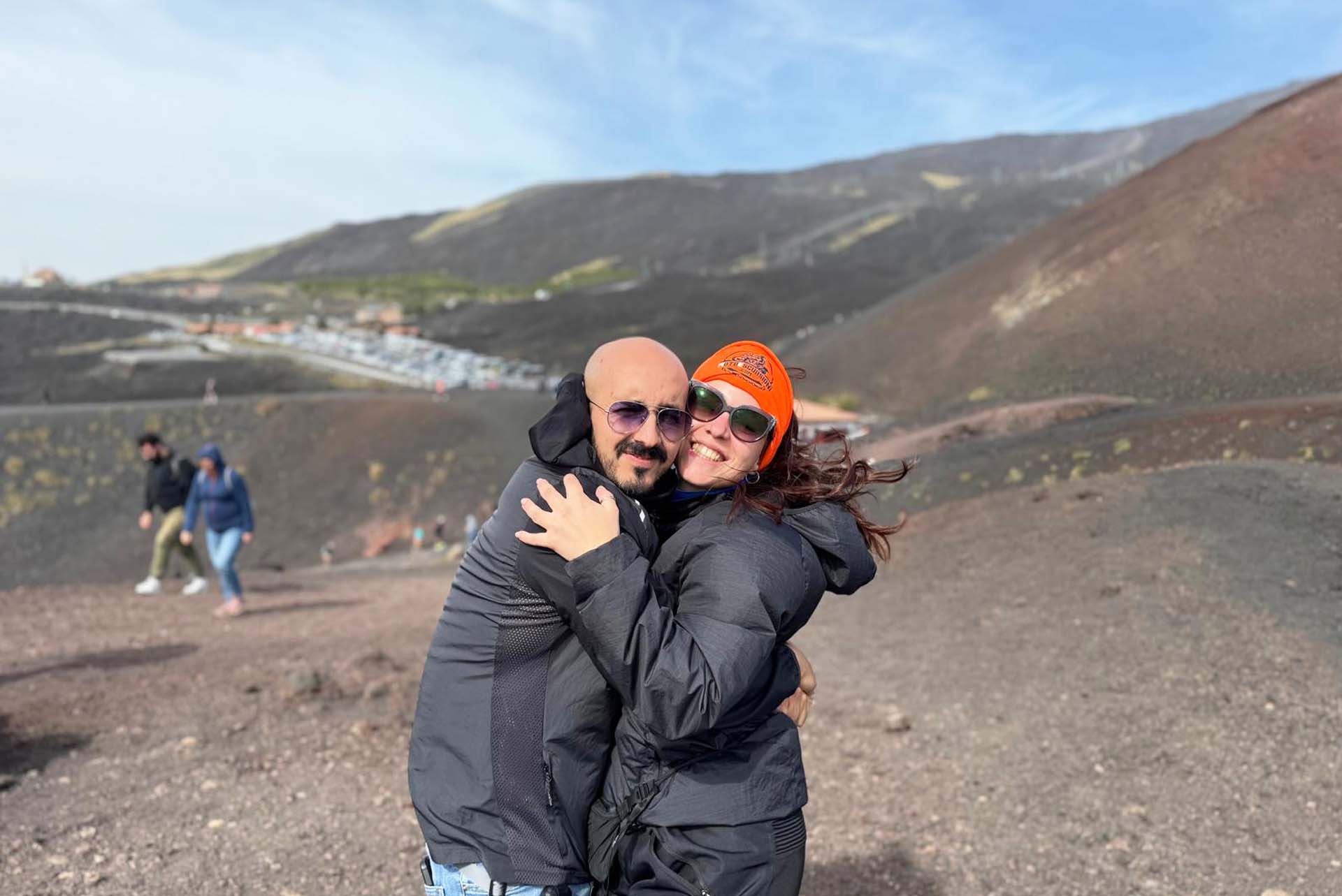 Davide Di Maria e Valentina Amato Tour Leader di Moto Escursioni. Tour in moto in Sicilia